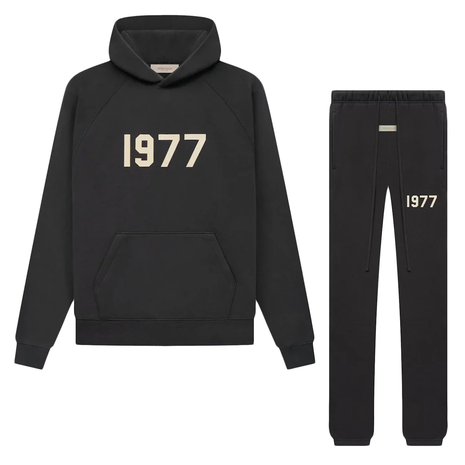 Fear of God ESSENTIALS 1977 Ensemble complet Iron Black