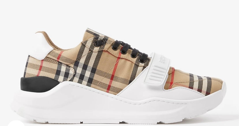 Burberry Ramsey Vintage daim cuir carreaux traditionnels